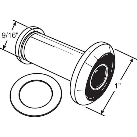 Strybuc Door Viewer 180 Degrees 19-215CP